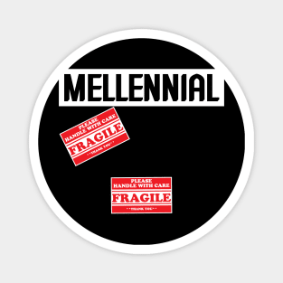 Millennial Fragile Funny Halloween Magnet